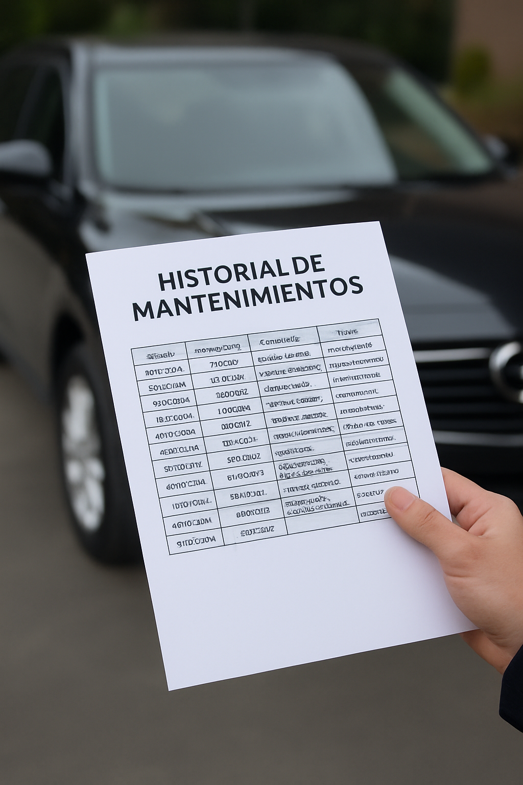 La importancia del historial de mantenimientos al vender tu carro
